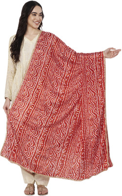 AKSHADEEP Art Silk, Polyester Printed Women Dupatta
