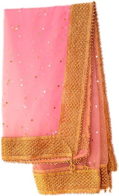 APNA KAPDA BAZAAR Net Self Design Women Dupatta