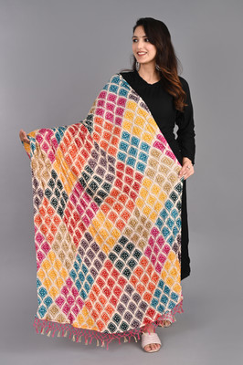 Parth Creation Chiffon Printed Women Dupatta