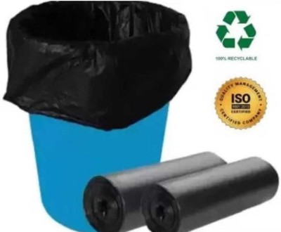 Ragoho Premium OXO - Biodegradable Garbage Bags 19 X 21 Inch Medium Size Bag For Plastic Dustbin(Black)