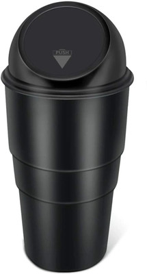 Prime Creation Plastic Car Dust Bins - car accessories 2025 Plastic Dustbin(Black)