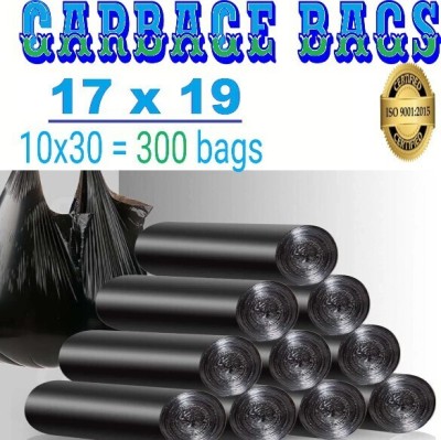 CARTLOG A_17x19 ( black ) 10 roll Plastic Dustbin(Black)