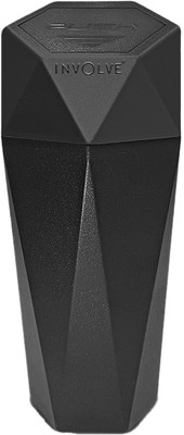 Involve Diamond Shape Car Trash Bin/Stylish and Convenient Garbage Bin/ Plastic Dustbin(Black)