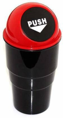 Niyaati Portable Mini Car Dustbin/Trash Bin Plastic Dustbin(Multicolor, Pack of 2)