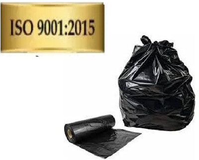 Shopative Biodegradable Medium Size Black Garbage/ Trash Bag(Pack of 90 Bags)Dustbin Plastic Dustbin(Black)