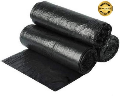 HouseOfCommon E_3R_Black_90(units) Medium 13 L Garbage Bag  Pack Of 90(90Bag )