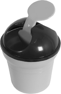 Campark Portable Trash Bin Plastic Dustbin(Grey)