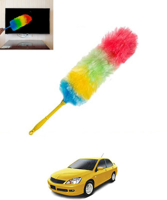 ABJD Universal Muticolor Dual Side Feather Rainbow Duster for Vehicle/Office-51 Wet and Dry Duster