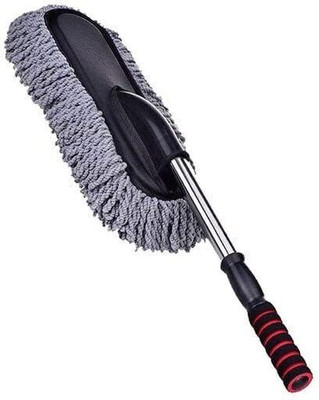 PRARIKSH UNICORN Car Duster, Extendable Long Handle Microfiber Exterior Scratch Free Wet and Dry Duster Set