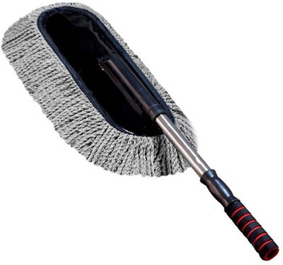 fayby Microfiber Car Cleaning Duster Brush Mop Wet and Dry Duster