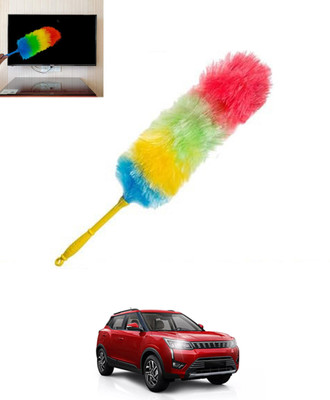 MSNP Multicolour Rainbow Duster with Duel Side Feather For Car Wet/Dry Cleaning-319 Wet and Dry Duster
