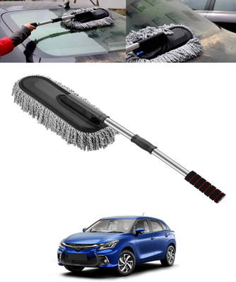 MSNP Multiuse Steel Hnadle Duster with Extendable Head for Car/Home/Office-116 Wet and Dry Duster