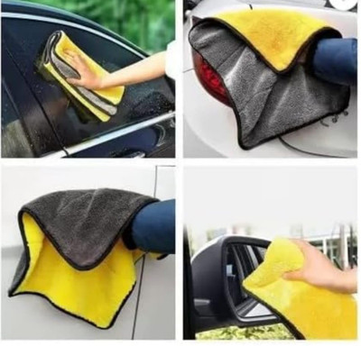 Xtreme Pro Care Microfiber, Carbon Steel Vehicle Washing  Duster(Pack Of 5)