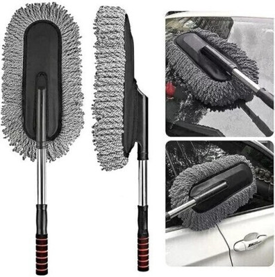 SRBK fashion 🏡Microfiber Car Duster for Dusting Trucks, SUVs & RVs with Extendable Handle🌧️ Wet and Dry Duster