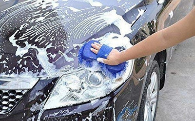 RBGIIT Microfiber Vehicle Washing  Sponge(Pack Of 1)