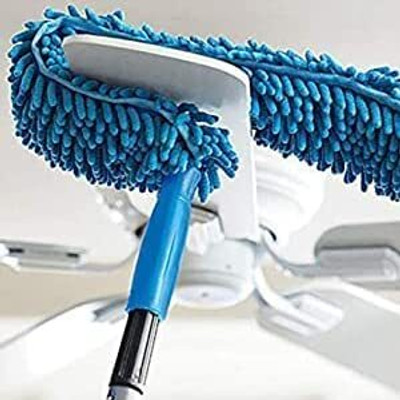 SHARPNAL Microfiber Feather Duster Bendable Microfibre Wet and Dry Brush(Multicolor)