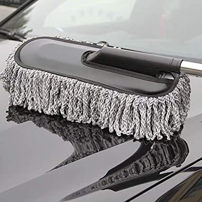 DN BROTHERS Car Cleaning Brush Mop Adjustable Car Duster wet/dry duster DN202 Wet and Dry Duster Set