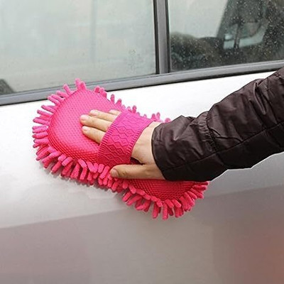 RBGIIT Microfiber Vehicle Washing  Sponge(Pack Of 1)