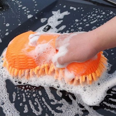 HM EVOTEK Car Microfiber Cleaing Kit Sponge Duster Use In Wet And Dry Washable B-57 Headlight Cleaning Kit(250 ml)