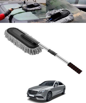 MSNP Multiuse Steel Hnadle Duster with Extendable Head for Car/Home/Office-229 Wet and Dry Duster