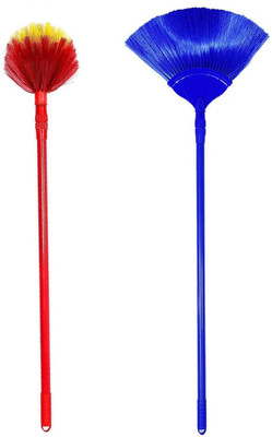 Trimurti Ceiling Jala Cobweb Cleaning Broom with Microfibre Duster Dry Duster(Pack of 2)