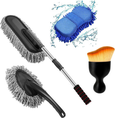 RBGIIT Wet and Dry Duster Set(Pack of 4)