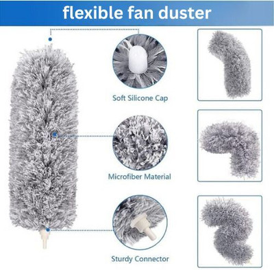 evaaenterprises Cleaning high ceiling fan duster Wet and Dry Duster