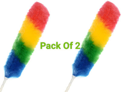 Nirzara Microfiber Static Duster For Easy Cleaning Your Home, Offlice, Car Dry Duster(Pack of 2)