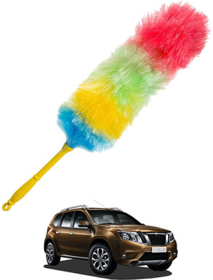 MSNP Rainbow Feather Duster With Flaxible Head For Cleaning Car,Home,& Office Etc 221 Wet and Dry Duster