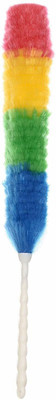 MAHANT Microfiber Feather Dusters for Cleaning - Colorful Plastic Handle Duster for Home - Set of 2 Pcs Wet and Dry Duster(Pack of 2)