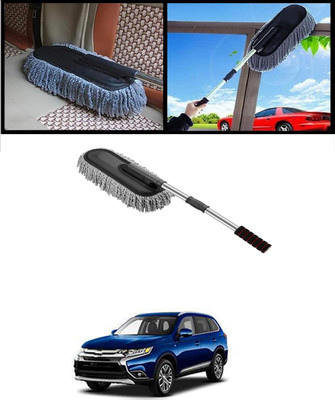 AYW Microfiber Wet & Dry Cleaning Duster With Steel Handle For Car/Home-201 Wet and Dry Duster