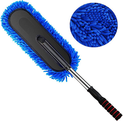 Red Sea Car Cleaning Brush with Non Slip Foam Handle Dry Duster