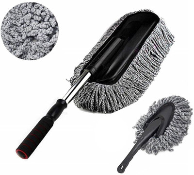 TWO PURCHASE Car Detail Duster,Multi-Purpose Dust-Removing Brush Wet and Dry Duster Set(Pack of 2)