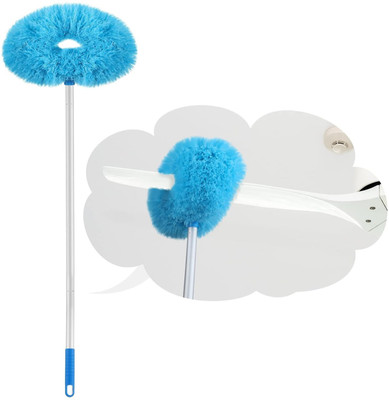 Wrixty Fan Cleaner Duster with Extension Handle Long Reusable Microfiber Ceiling Fan Wet and Dry Duster