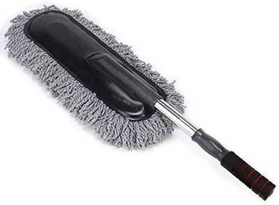 Finemart Car Cleaning Brush Duster Car Wash Dust Wax Mop Microfiber Dusting Tool Wet and Dry Duster