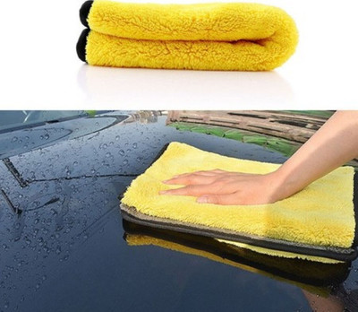 TaskTidy Microfiber Vehicle Washing  Cloth(Pack Of 6, 600 GSM)