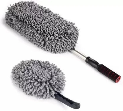 Heinriched Stainless Steel, Microfiber Vehicle Washing  Duster(Pack Of 2, 600 GSM)