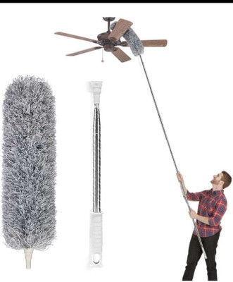 SnowShell Microfiber 100 inch Cleaning Fan High Ceiling Wet and Dry Duster Wet and Dry Duster