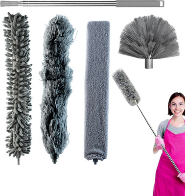 DOCKWIN INTERNATIONAL 5-in-1 Microfiber Duster Cleaning Kit Wet Duster Set