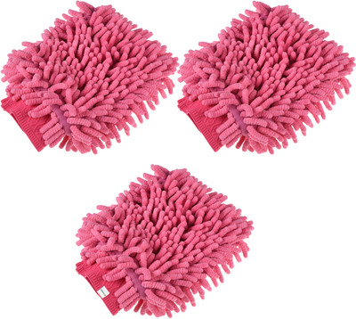 HOMESTIC Wet and Dry Duster Set(Pack of 3)