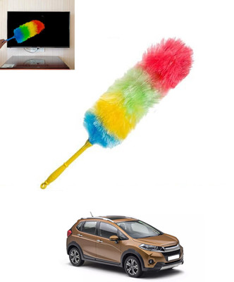 ABJD Universal Muticolor Dual Side Feather Rainbow Duster for Vehicle/Office-307 Wet and Dry Duster