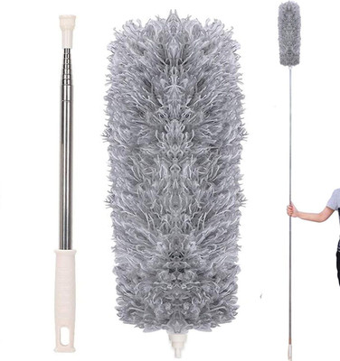 PRIMEFAIR Dusters for Cleaning, Feather Duster with 100 inches Extendable Handle Pole Dry Duster