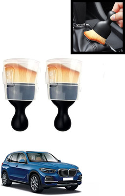 MATIES Luxury Design Black/Yellow Dust Remover Mini Brush Set Of 2 For Car-312 Wet and Dry Duster Set(Pack of 2)