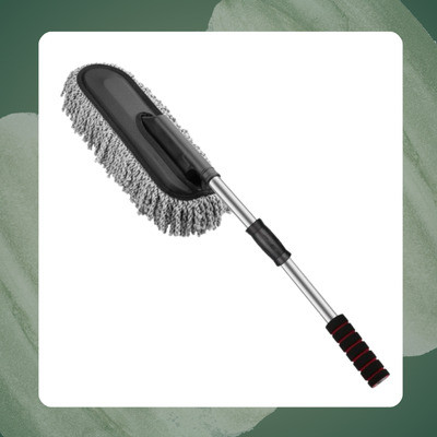 SRTECH SPARE PARTS Super Soft Car Duster Brush Ideal for Dusting Vehicles, with High Reach Wet and Dry Duster