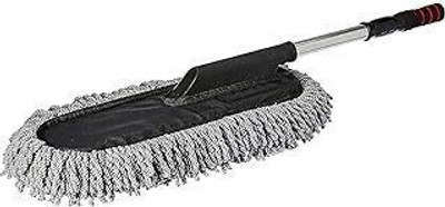 SRBK fashion 🌟 Extendable Car Duster for Vehicles with Soft Microfiber 🧽 Wet and Dry Duster