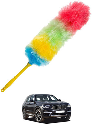 MSNP Rainbow Feather Duster With Flaxible Head For Cleaning Car,Home,& Office Etc 257 Wet and Dry Duster