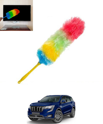 ABJD Universal Muticolor Dual Side Feather Rainbow Duster for Vehicle/Office-323 Wet and Dry Duster