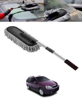 MSNP Multiuse Steel Hnadle Duster with Extendable Head for Car/Home/Office-150 Wet and Dry Duster