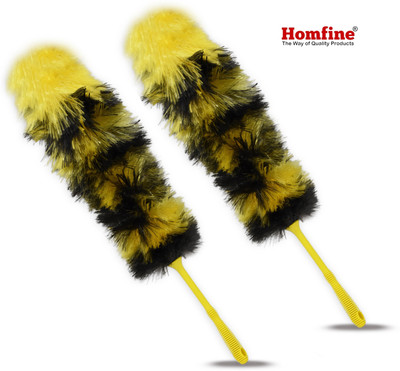 homfine Fiber Static Flexible Duster for Dusting, Home Cleaning Multipurpose Use (2U) Dry Duster(Pack of 2)