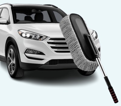 KENTELLY Microfiber Car Wash Brushes With Long Handle Scalable Car Cleaning Brush K8 Wet and Dry Duster